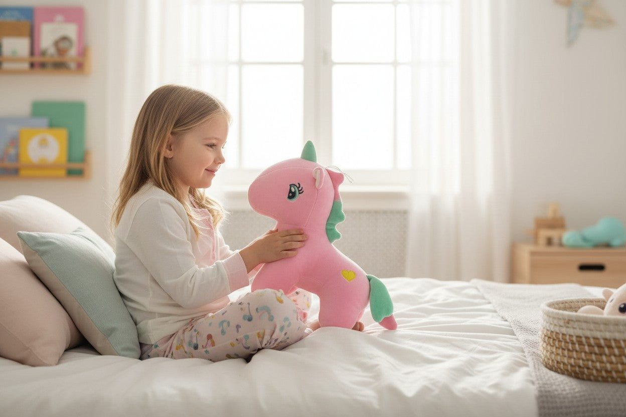 PELUCHE DE UNICORNIO 25CM REF.2702