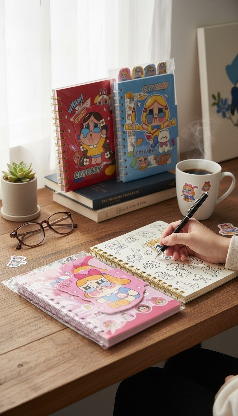 AGENDAS DE CRYBABY DE 80 HOJAS REF.2527