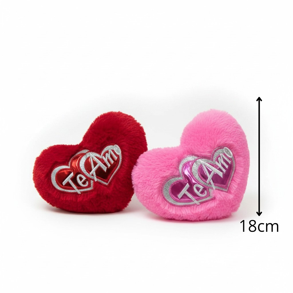 PELUCHE DE CORAZON 18CM REF.2175