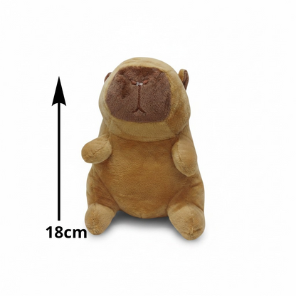 PELUCHE DE  CAPIBARA 18CM REF 2426