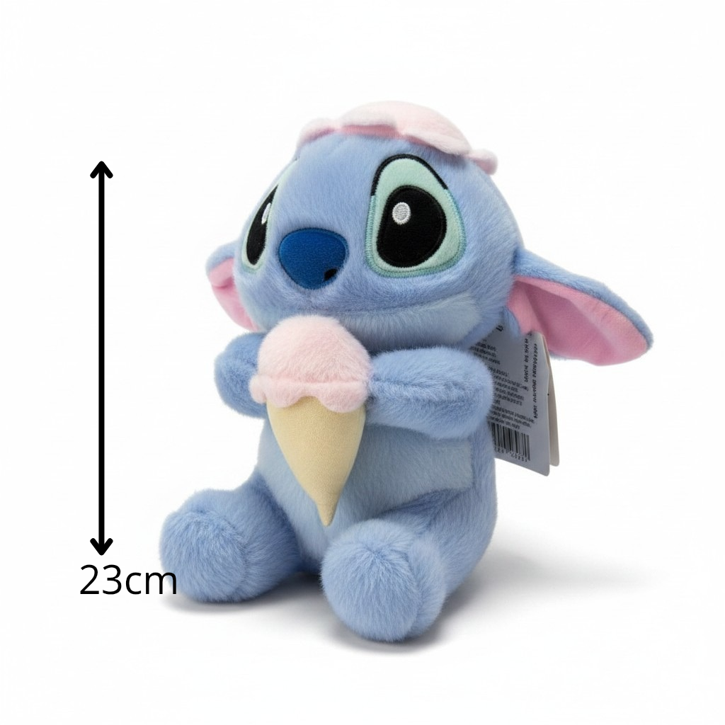 PELUCHE DE STICH CON BARQUILLA 23CM REF.2124