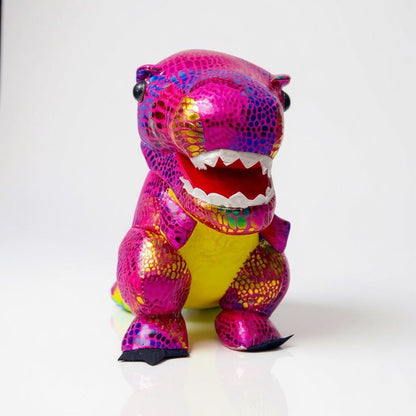 PELUCHE DE DINOSAURIO TORNASOL 18CM REF.2665