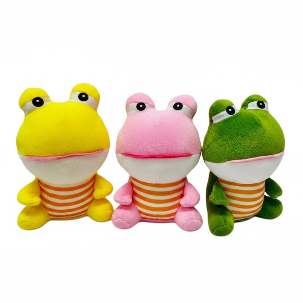 PELUCHE DE RANA 18CM REF.2667