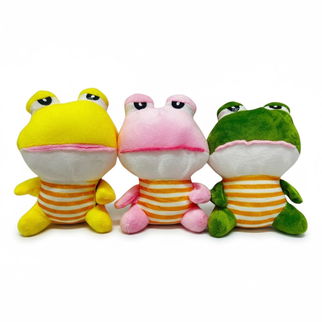 PELUCHE DE RANA 18CM REF.2667
