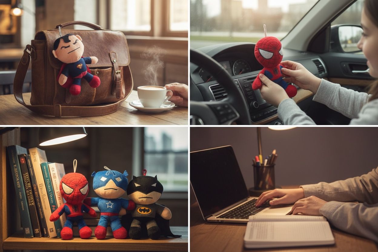 PELUCHE DE SUPER HEROES 25CM REF.2724