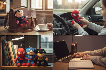 PELUCHE DE SUPER HEROES 25CM REF.2724