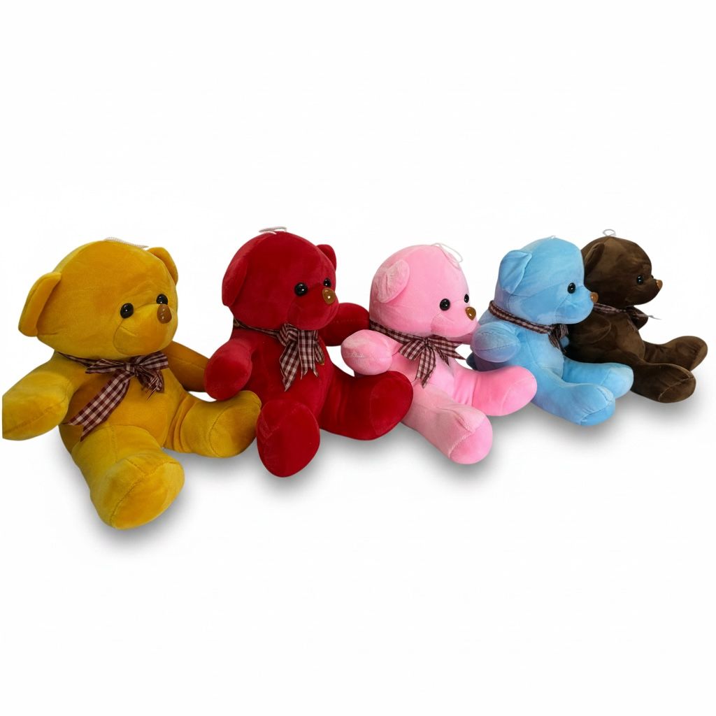 PELUCHES DE OSO DE  COLORES VARIADOS 25CM REF.2722