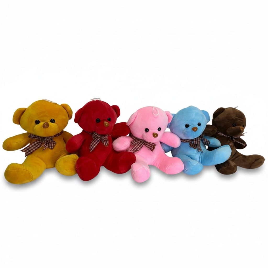 PELUCHES DE OSO DE  COLORES VARIADOS 25CM REF.2722