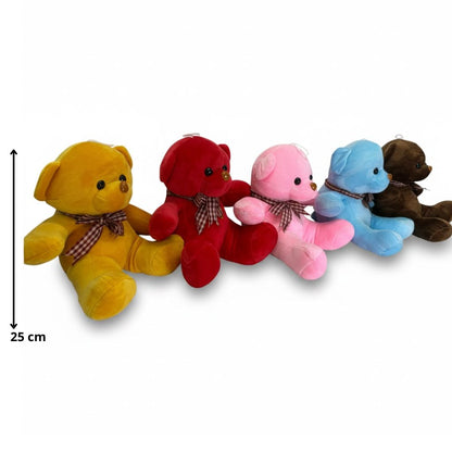 PELUCHES DE OSO DE  COLORES VARIADOS 25CM REF.2722