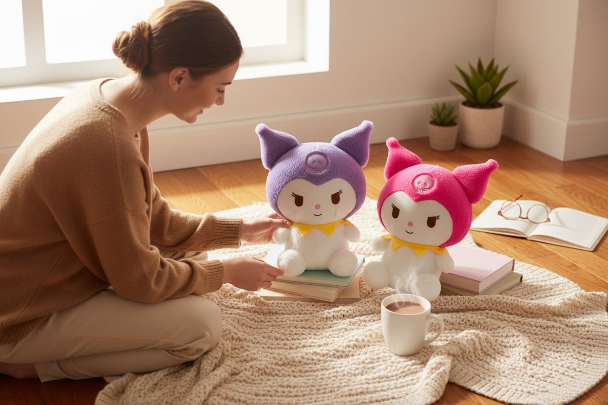 PELUCHE DE KUROMI 23cm REF.2247