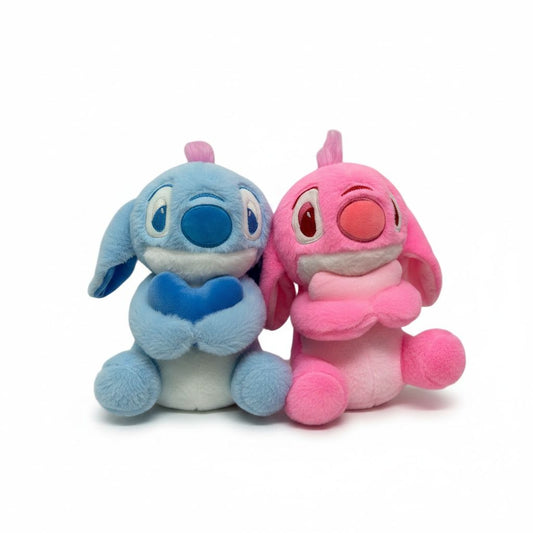 PELUCHE DE STICH Y ANGELA 23CM REF.2716