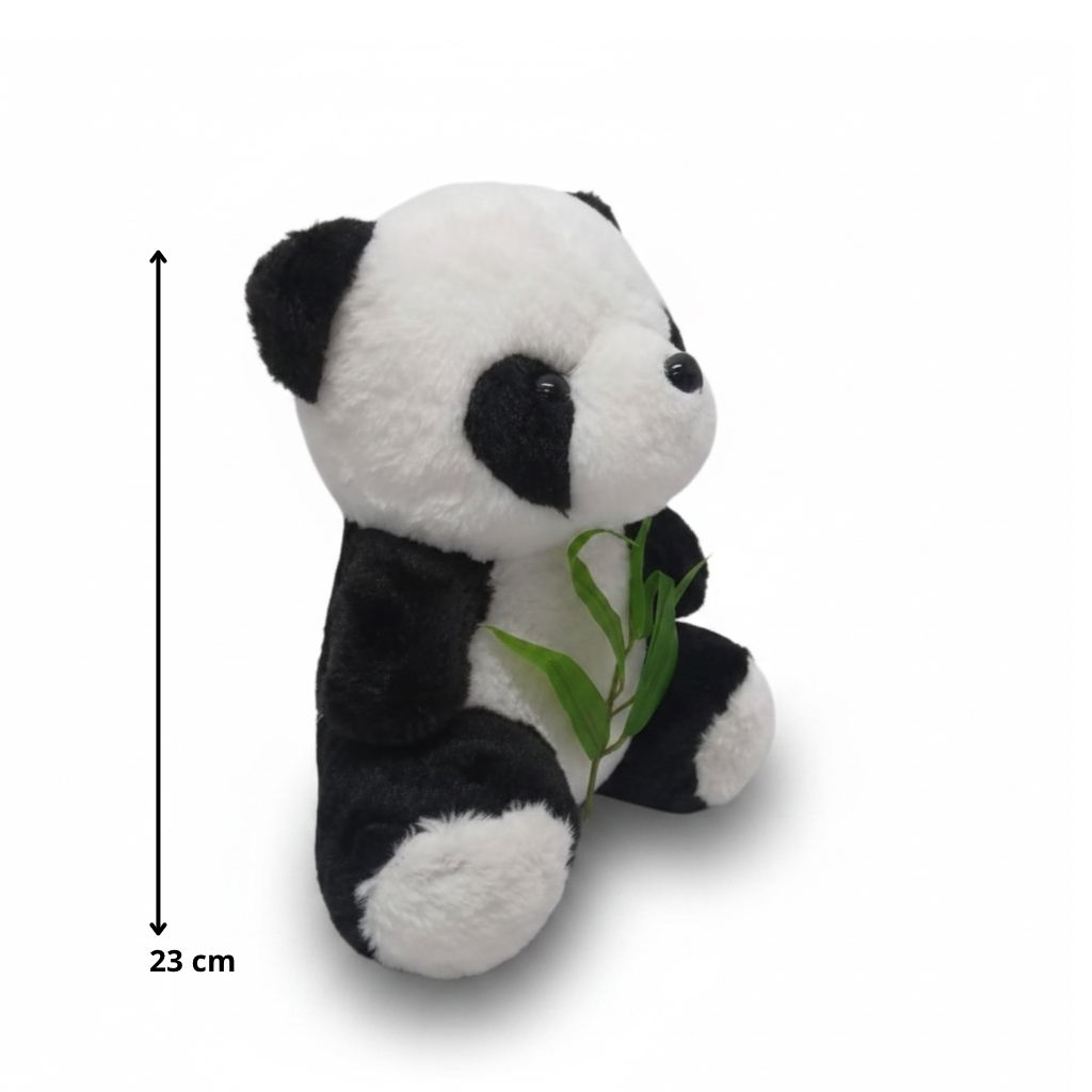 PELUCHE DE OSO PANDA 23CM REF.2710