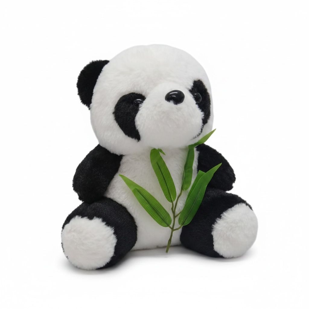 PELUCHE DE OSO PANDA 23CM REF.2710