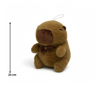PELUCHE DE CAPIBARA CON CORBATIN 23CM REF.2259