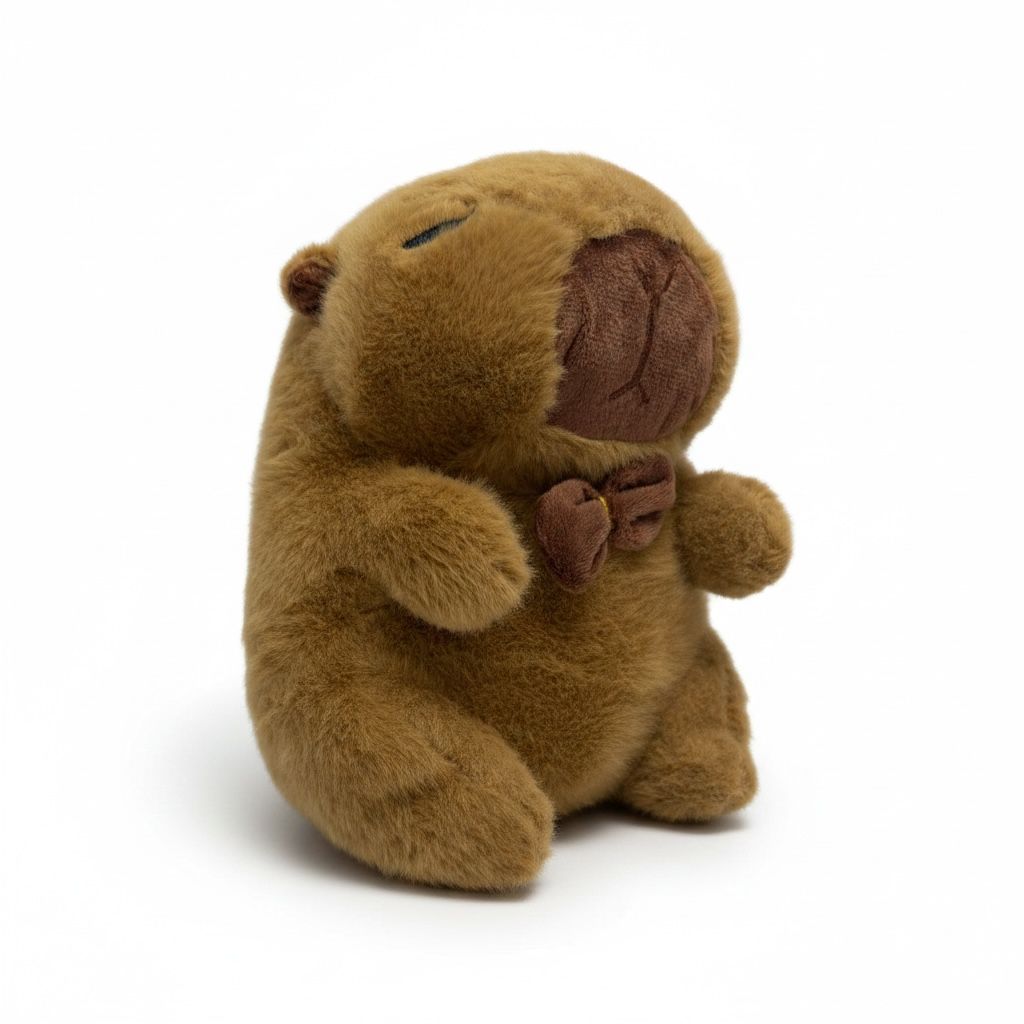 PELUCHE DE CAPIBARA CON CORBATIN 23CM REF.2259