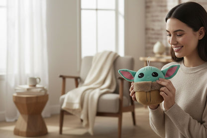 PELUCHES DE BABY YODA 20CM REF.0372