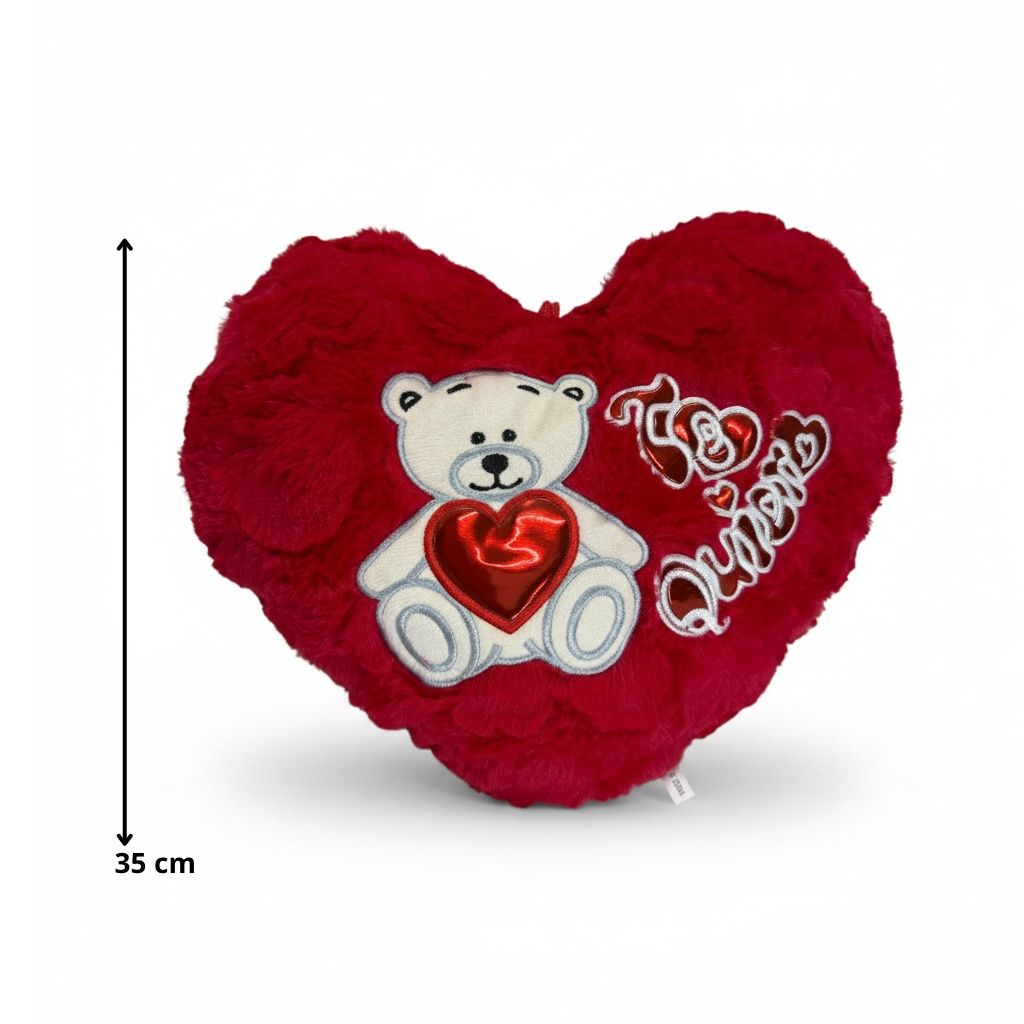 CORAZON DE PELUCHE 35CM REF.2174