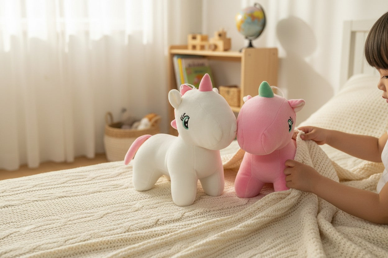 PELUCHE DE UNICORNIO 25CM REF.2702
