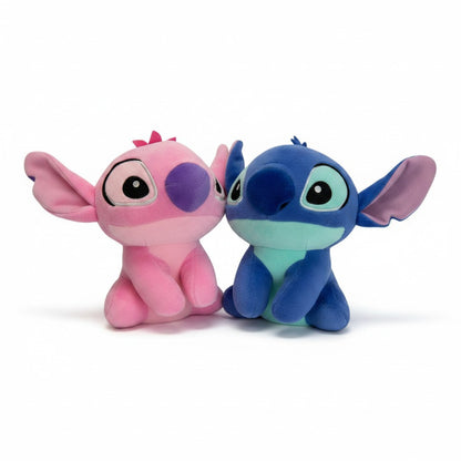 PELUCHE DE ANGELA Y STICH 18cm REF.1992
