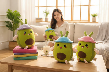 PELUCHE DE AGUACATE VARIADOS 18CM REF.1989