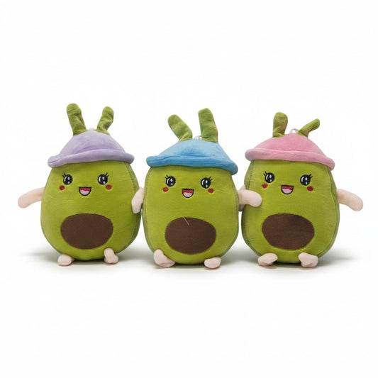 PELUCHE DE AGUACATE VARIADOS 18CM REF.1989