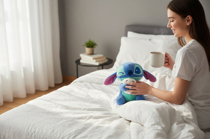 PELUCHE DE STICH CON PATITO 18CM REF. 2690