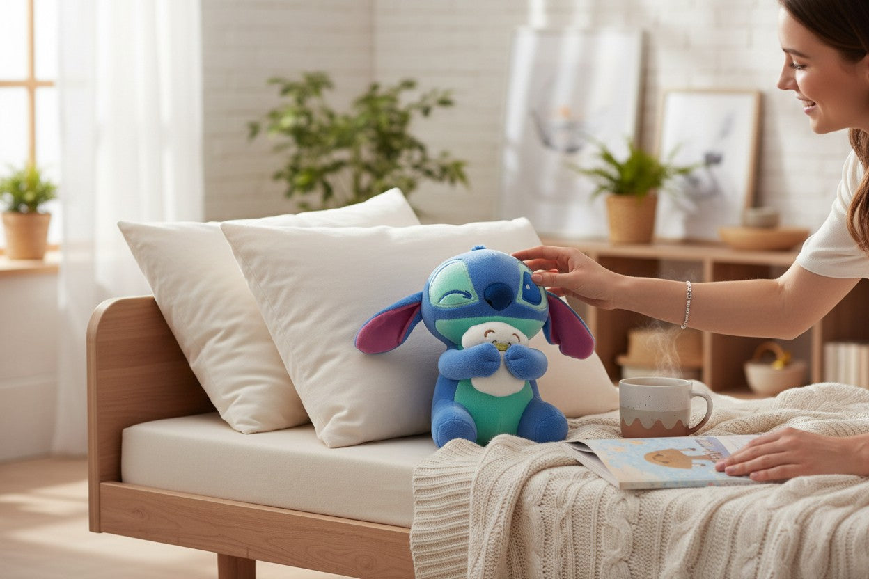 PELUCHE DE STICH CON PATITO 18CM REF. 2690