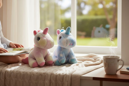 PELUCHE DE UNICORNIO 23CM REF.2700