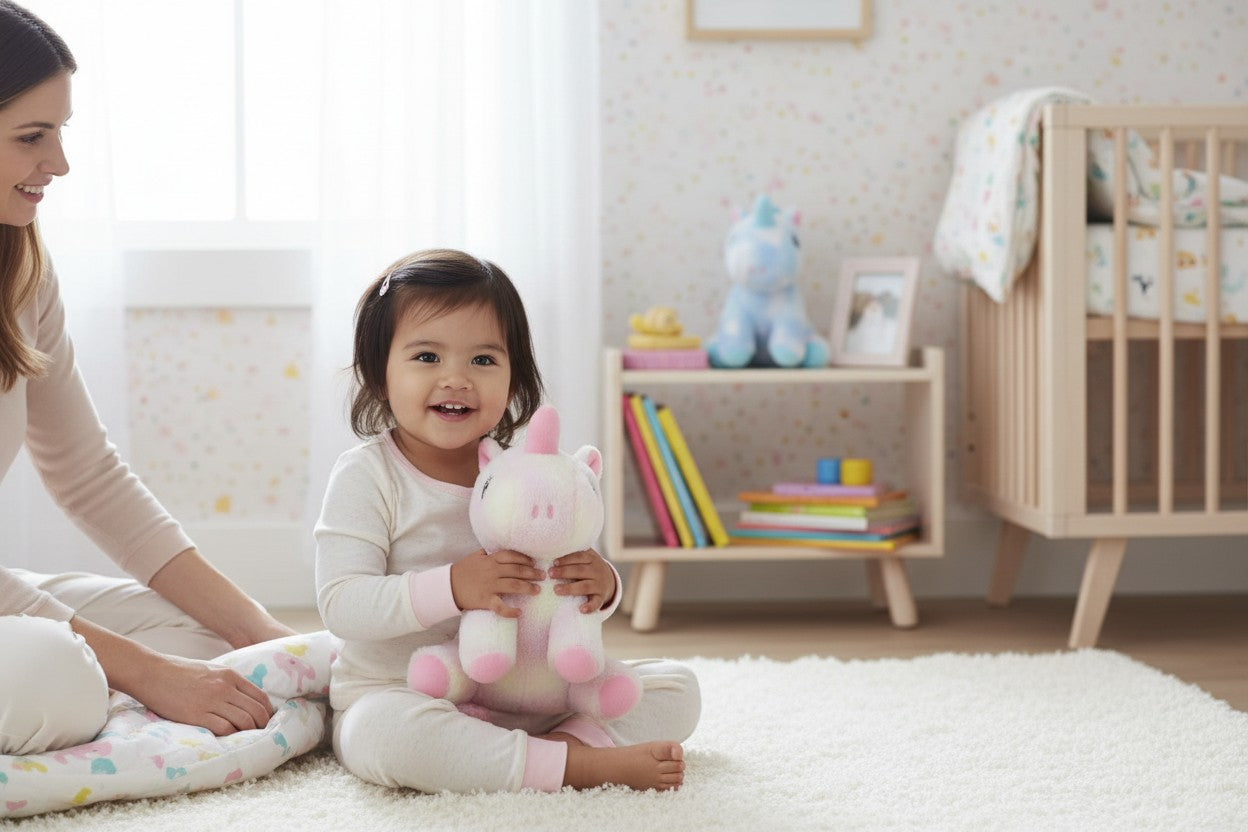 PELUCHE DE UNICORNIO 23CM REF.2700