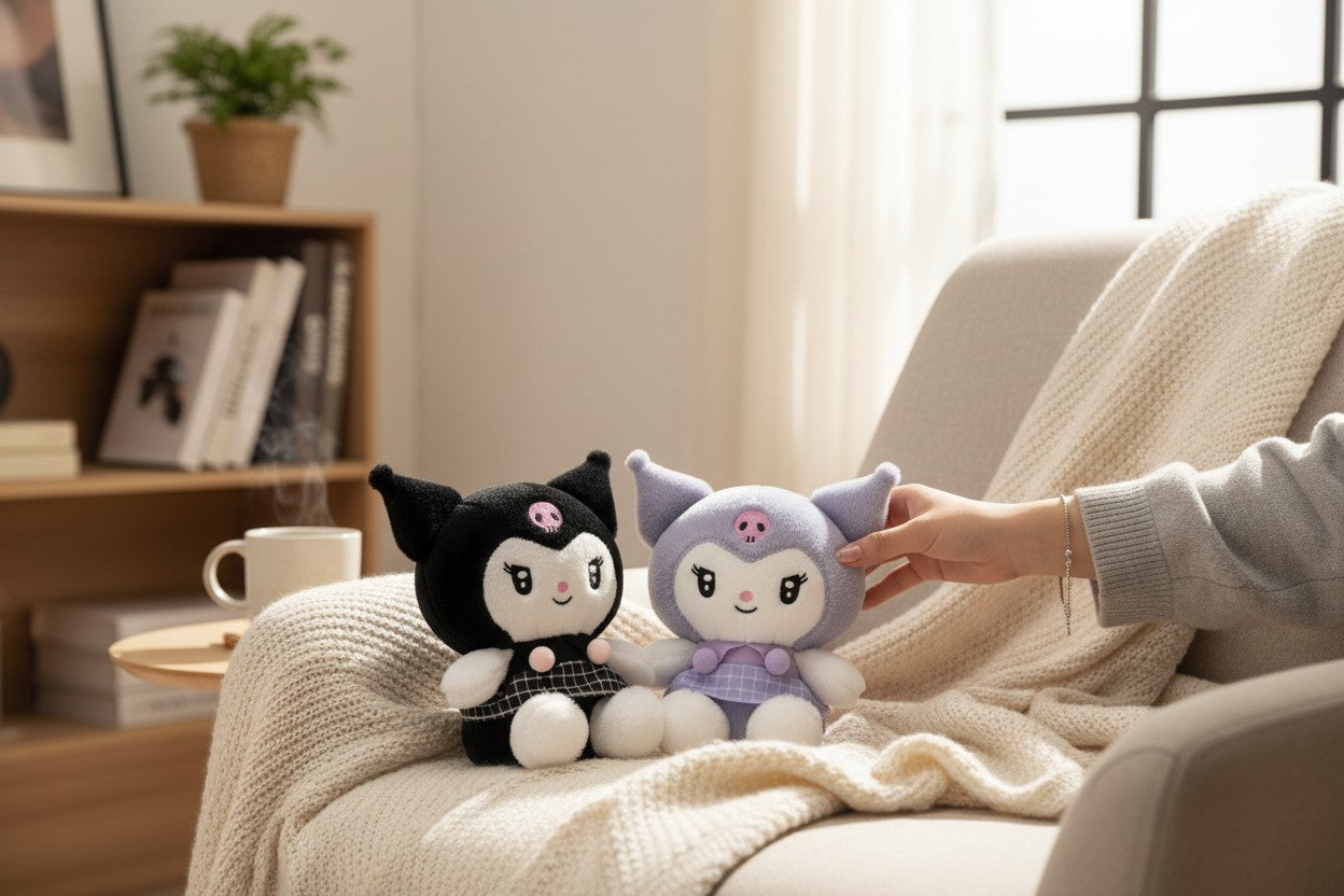 PELUCHE DE KUROMI 23CM REF.2699