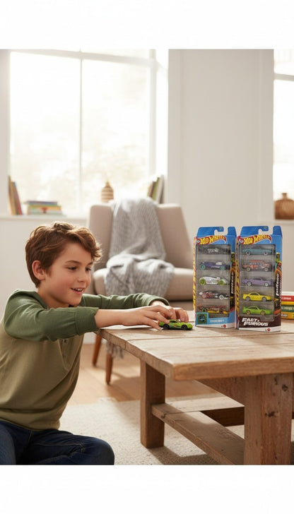CARRITO HOT WHEELS 5 PIEZAS REF.2461