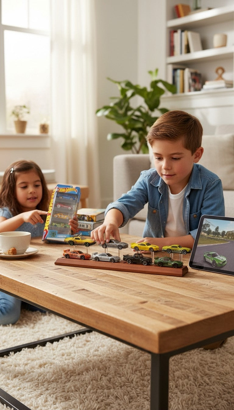CARRITO HOT WHEELS 5 PIEZAS REF.2461