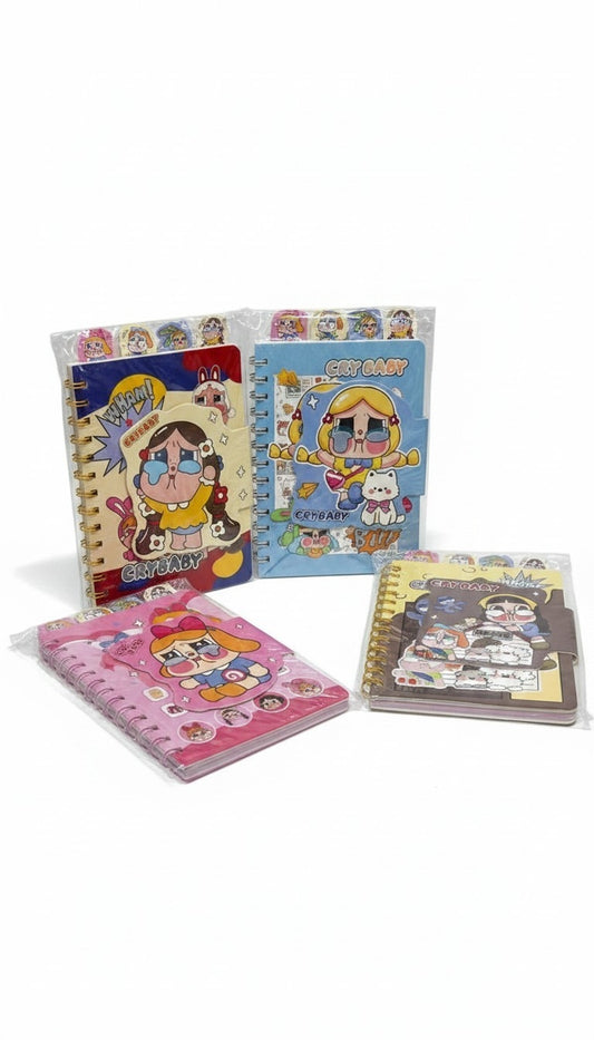 AGENDAS DE CRYBABY DE 80 HOJAS REF.2527