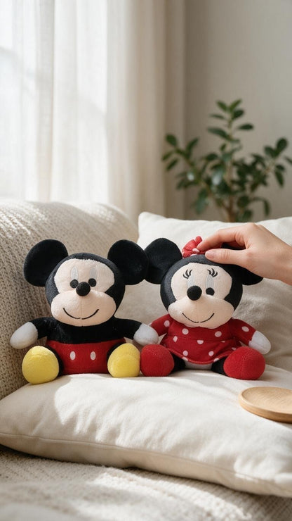 Peluche de Minnie y Mickey 18cm Ref.3475